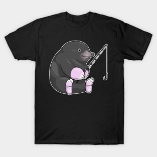 Mole Fisher Fishing rod T-Shirt